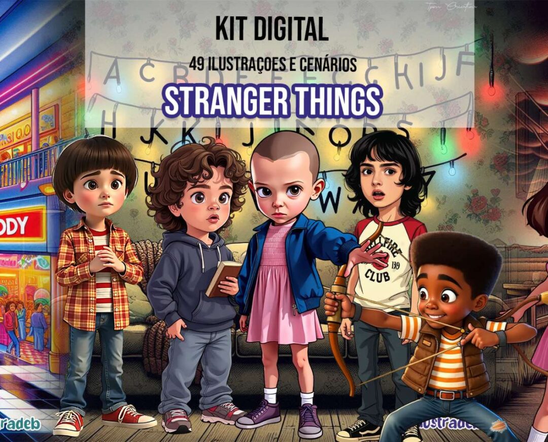 Stranger Things Stranger Things- Kit Digital - Imagem 1