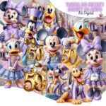 Turma do Mickey 50 anos - Kit Digital
