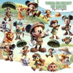 Turma do Mickey no Safari - Kit Digital