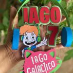 Topo de Bolo - Gato Galático