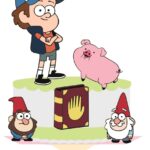 Topo de Bolo - Gravity Falls
