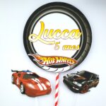 Topo de Bolo - Hot wheels