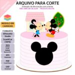 Topo de Bolo - Mickey e Minnie