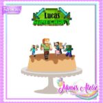 Topo de Bolo - Minecraft