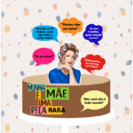 Topo de Bolo - Minha mãe é uma peça