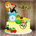 Topo de Bolo - Nutricionista