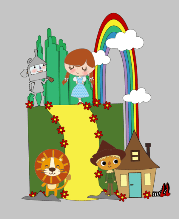 1 - O Mágico de Oz Topo de Bolo - O Mágico de Oz - Imagem 1