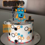 Topo de Bolo - Robô