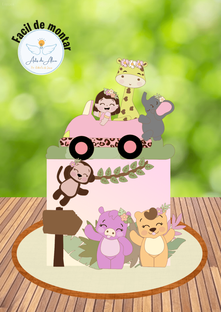 1 - Savana Baby - Lopper Drive Topo de Bolo - Savana - Imagem 1