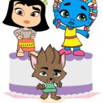 Topo de Bolo - Super Monsters