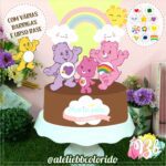 Topo de Bolo - Ursinhos Carinhosos