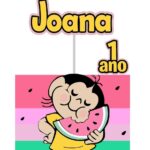 Topo de Bolo - Magali
