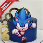 Topo de Bolo - Sonic