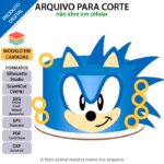 Topo de Bolo - Sonic