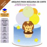 Topo de Bolo - Leãozinho