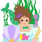 Topo de Bolo - Sereia