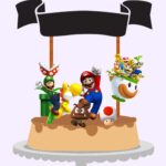Topo de Bolo - Super Mario