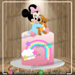 Topo de Bolo - Minnie