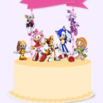 Topo de Bolo - Sonic