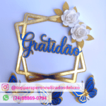 Topo de Bolo - Gratidão