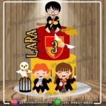 Topo de Bolo - Harry Potter