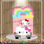 Topo de Bolo - Hello Kitty