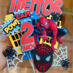 Topo de Bolo - Homem Aranha