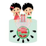 Topo de Bolo - Melancia