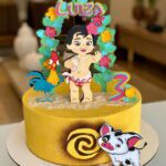 Topo de Bolo - Moana