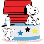 Topo de Bolo - Snoopy