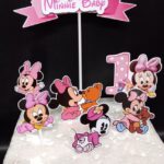 Topo de Bolo - Minnie