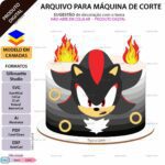 Topo de Bolo - Sonic
