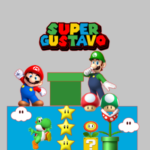 Topo de Bolo - Super Mario