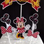 Topo de Bolo - Minnie