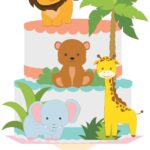 Topo de Bolo - Safari
