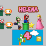 Topo de Bolo - Super Mario