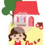 Topo de Bolo - Menina