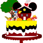 Topo de Bolo - Mickey