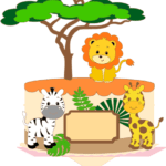 Topo de Bolo - Safari