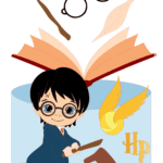 Topo de Bolo - Harry Potter