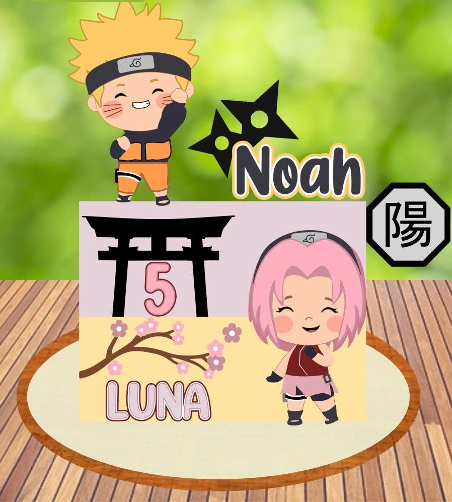 3 - Lp - Naruto Baby - Lopper Drive Topo de Bolo - Naruto - Imagem 1