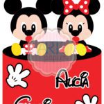 Topo de Bolo - Mickey e Minnie