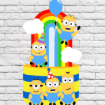 Topo de Bolo - Minions
