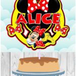 Topo de Bolo - Minnie