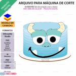 Topo de Bolo - Monstrinhos