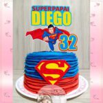 Topo de Bolo - Super Homem