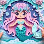 Topo de Bolo - Sereia