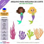 Topo de Bolo - Sereia