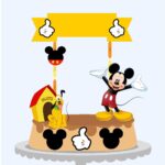 Topo de Bolo - Mickey