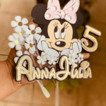 Topo de Bolo - Minnie